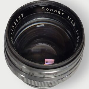 Carl Zeiss Opton 5cm 50mm‎ f1.5 Sonnar Contax Rangefinder Lens for Contax ii iii